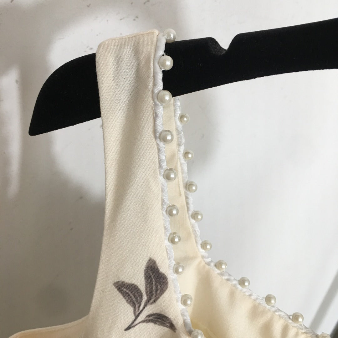 ZIM* Morning Glory Waisted Sling Dress