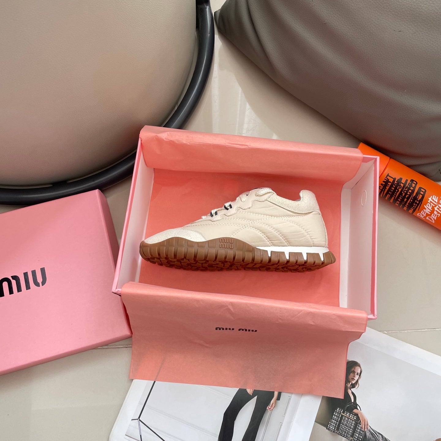 MIU* 25SS casual shoes