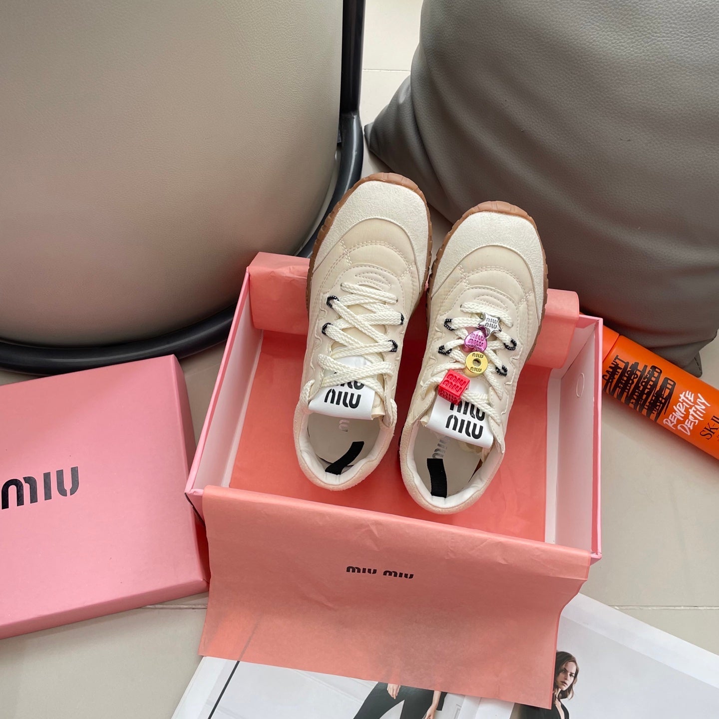 MIU* 25SS casual shoes