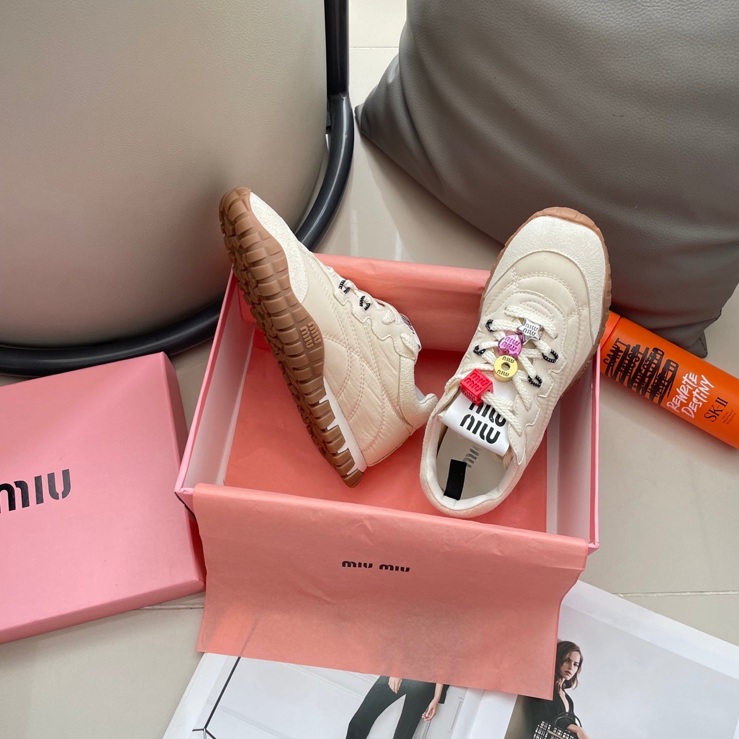 MIU* 25SS casual shoes