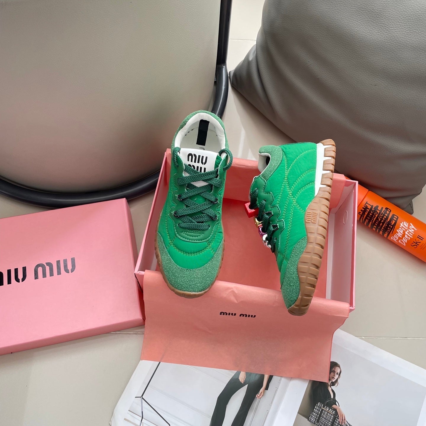 MIU* 25SS casual shoes