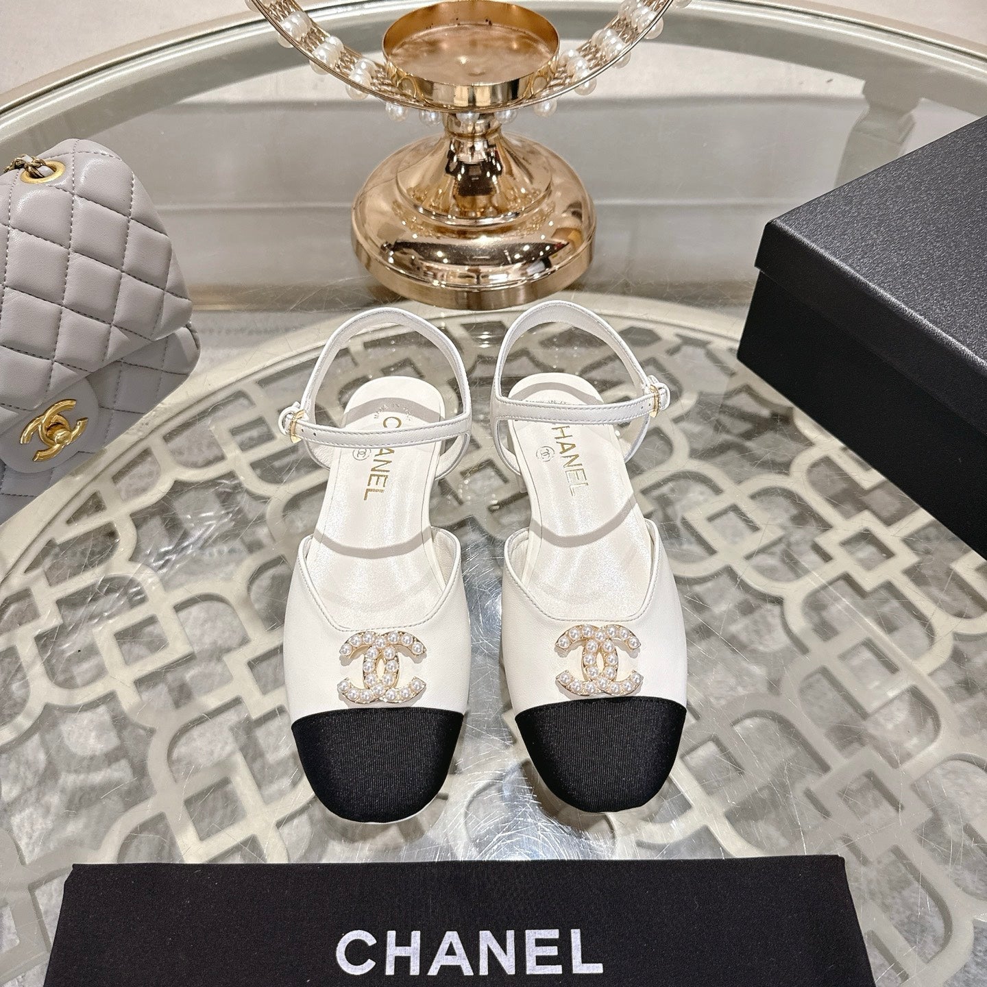 CHAN* 25SS Mary Jane Sandals