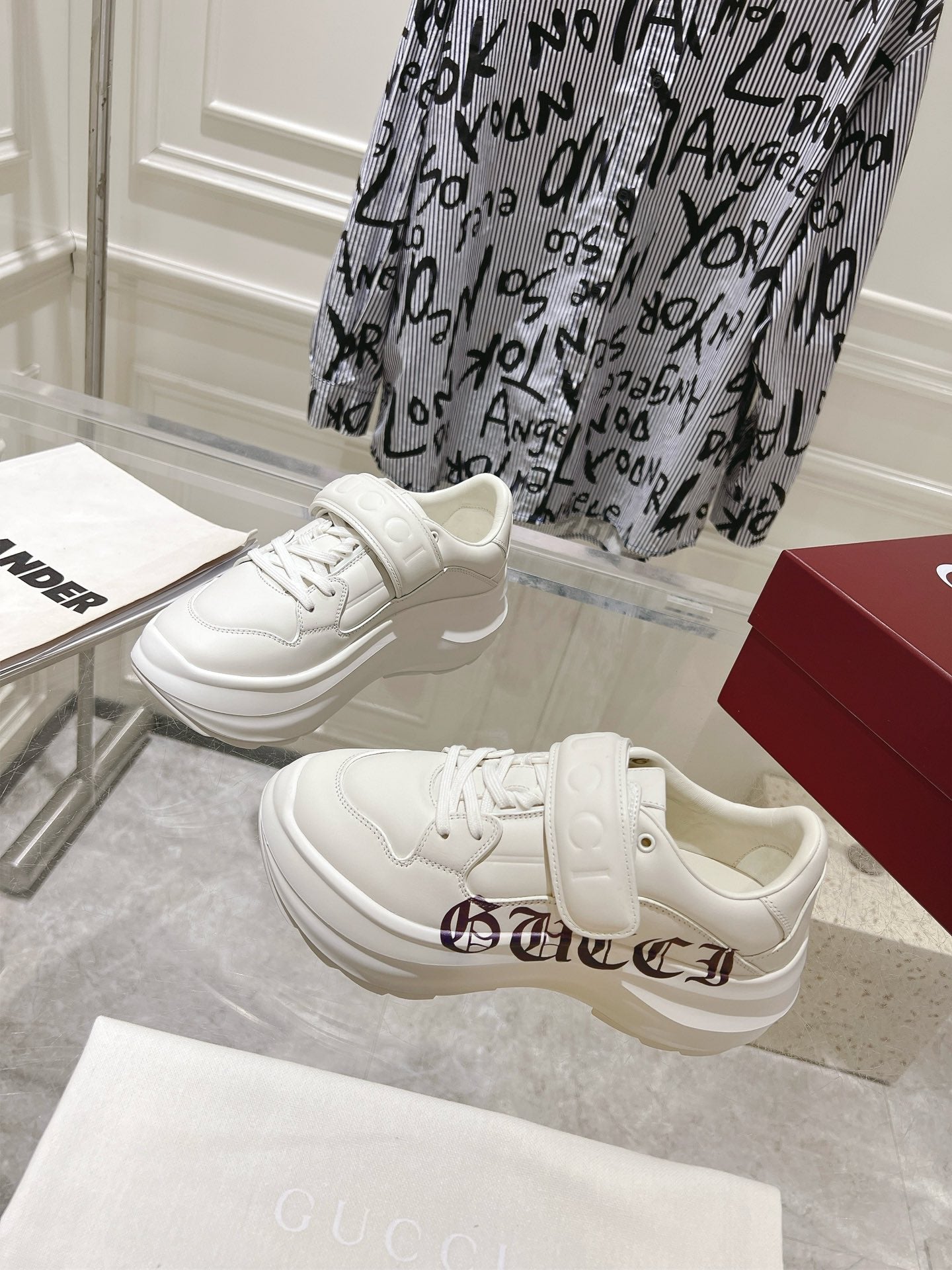 GU* 25SS thick-soled dad shoes VIP