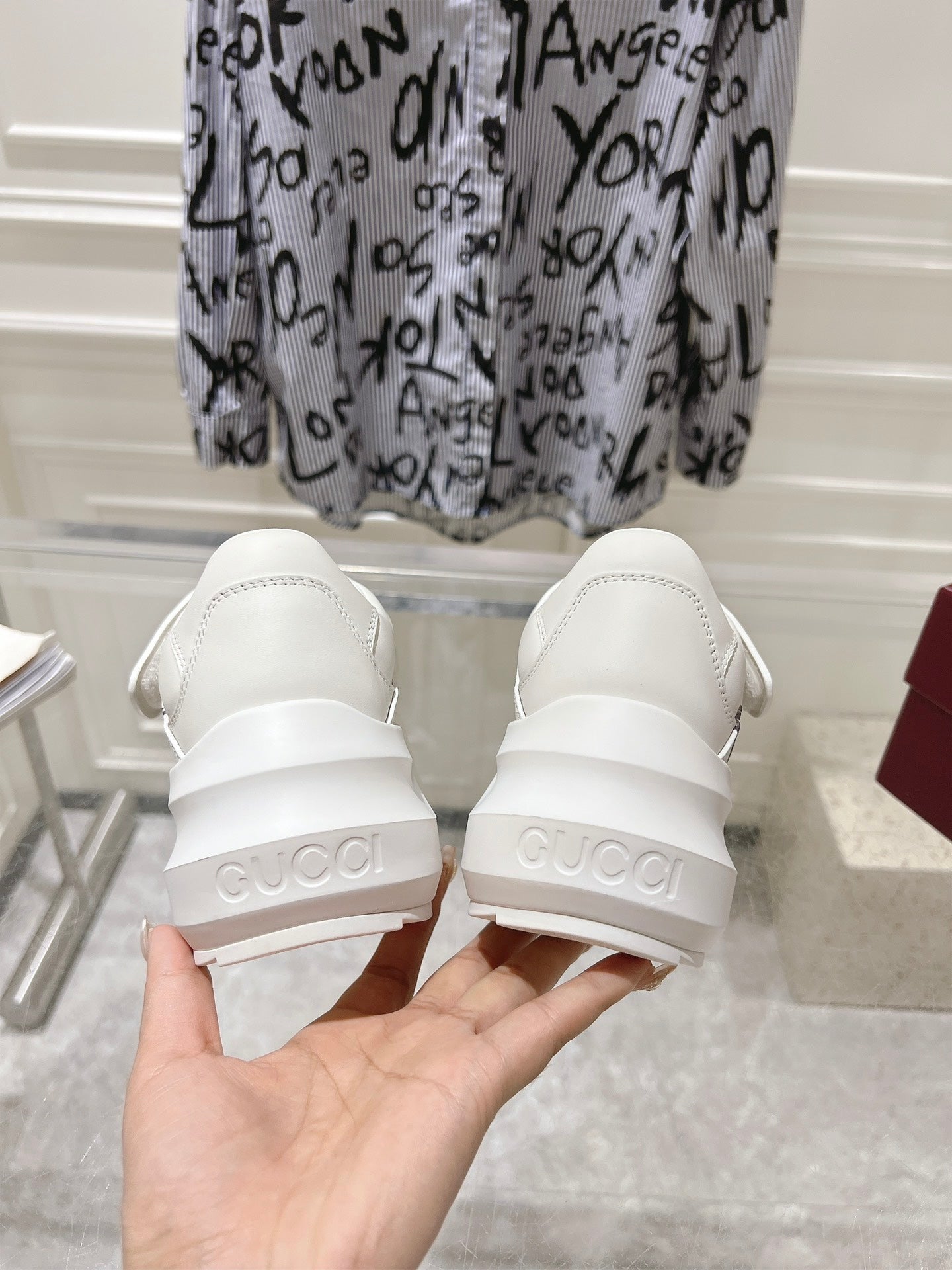 GU* 25SS thick-soled dad shoes VIP