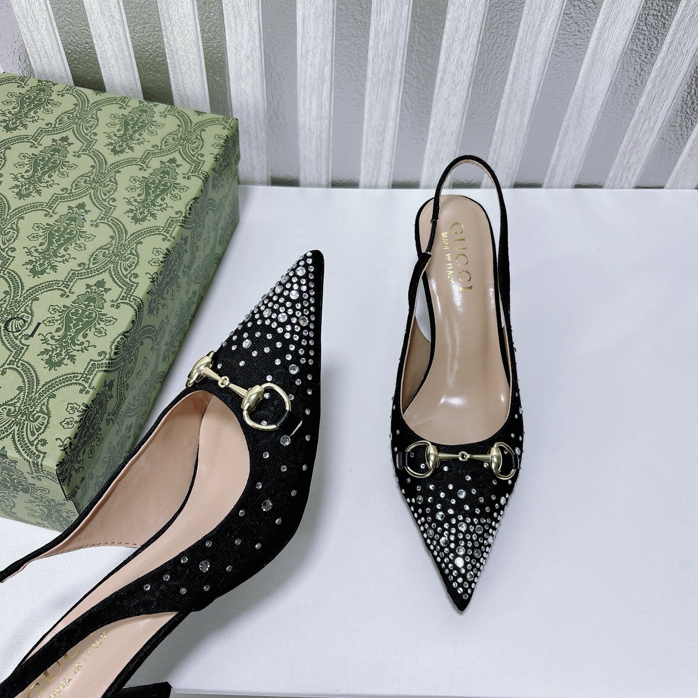 GUC* 25SS Diamond Heel/Flat Sandals