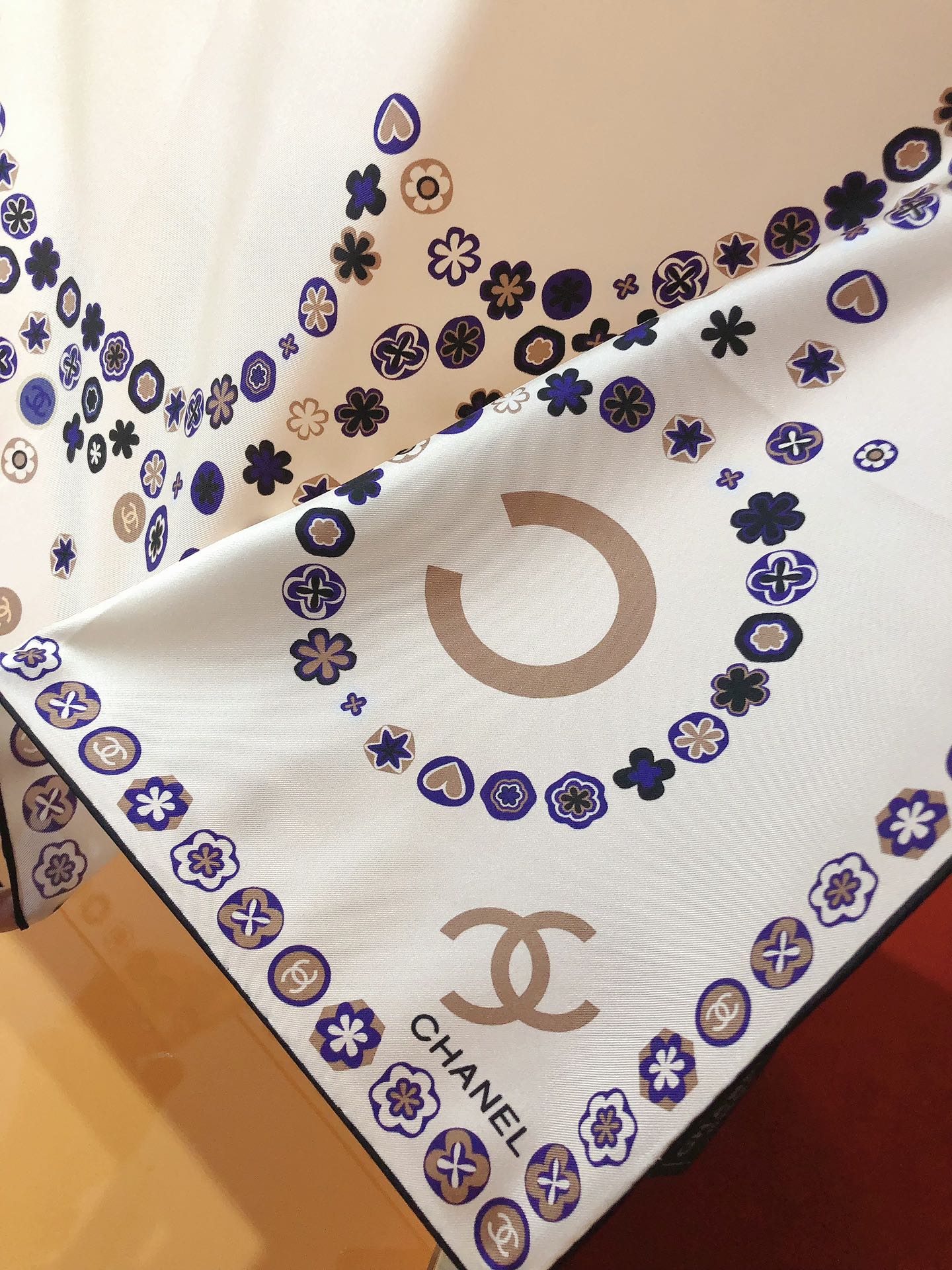 CHAN* 25SS square scarf