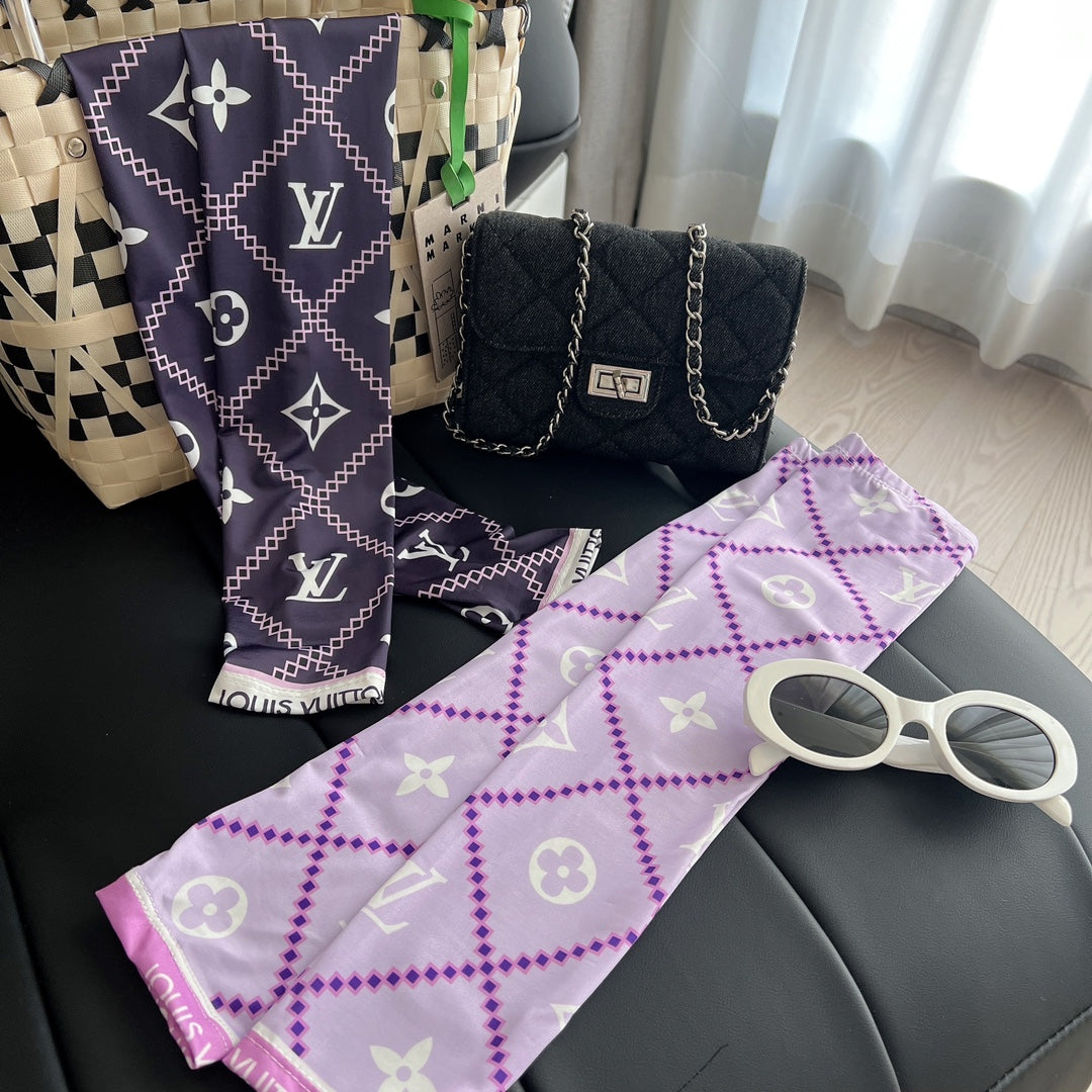 LOU* 25SS high elastic ice silk sleeves