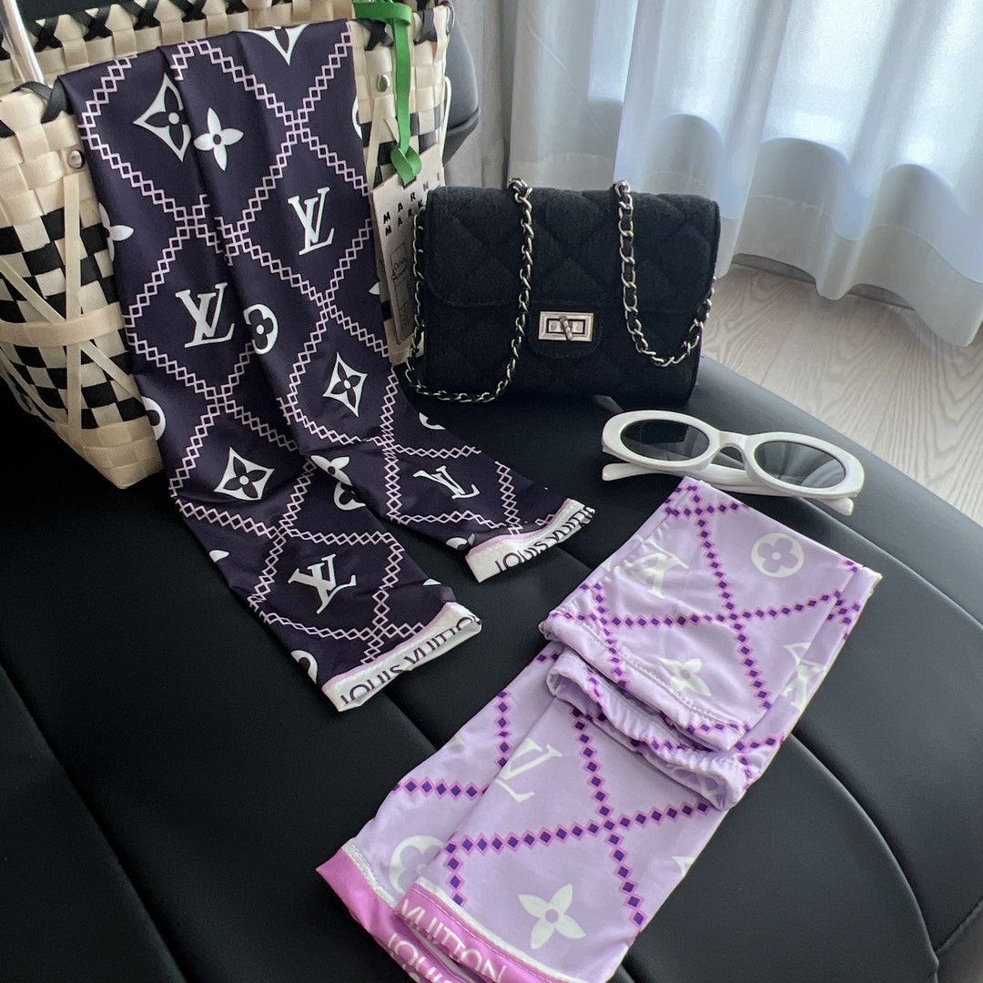 LOU* 25SS high elastic ice silk sleeves