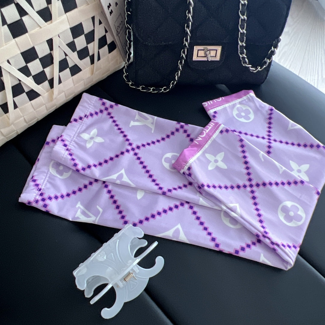 LOU* 25SS high elastic ice silk sleeves