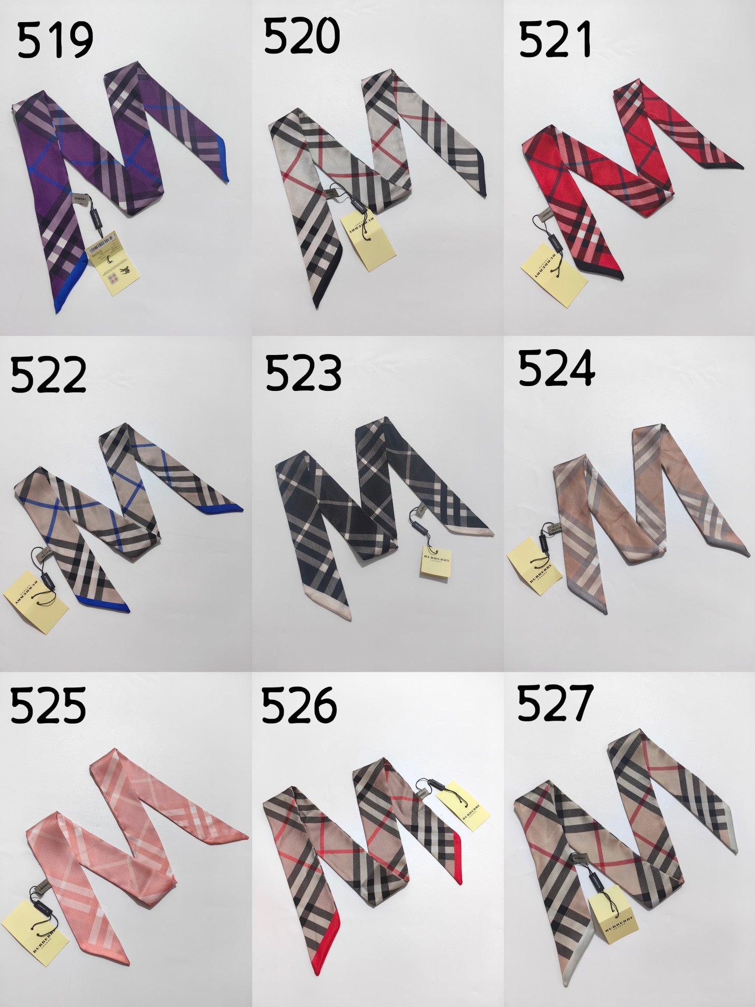 25SS New Silk Scarf