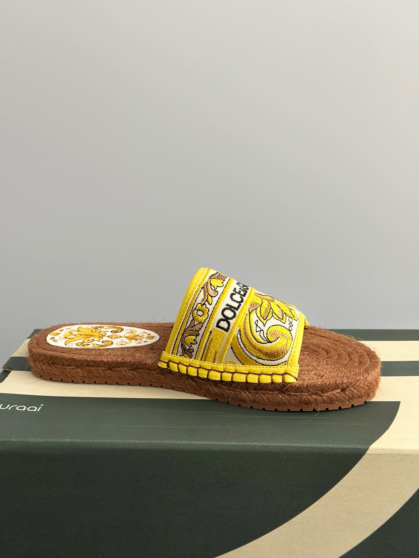 DG* 25SS woven slippers vip