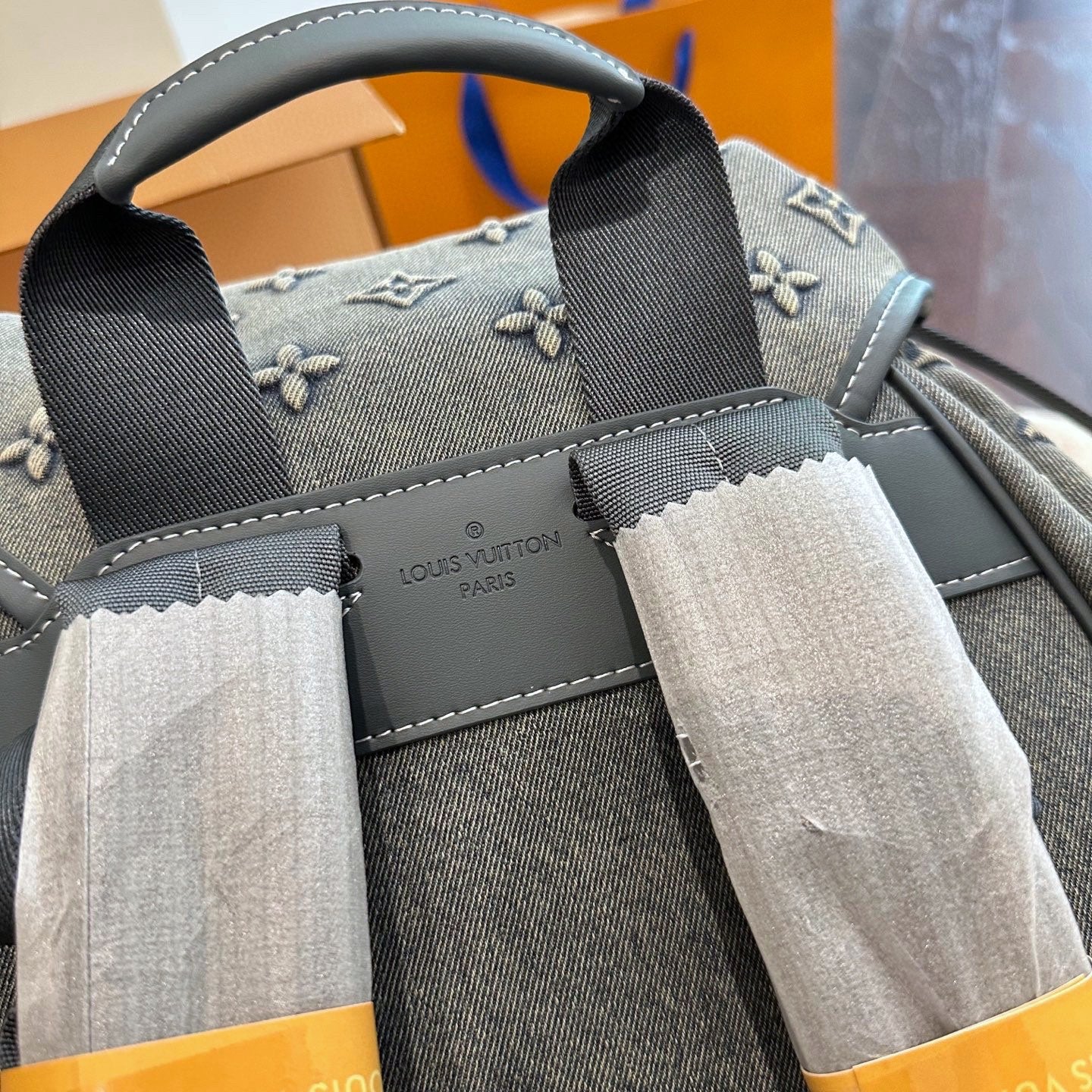 LOU* 25SS denim backpack
