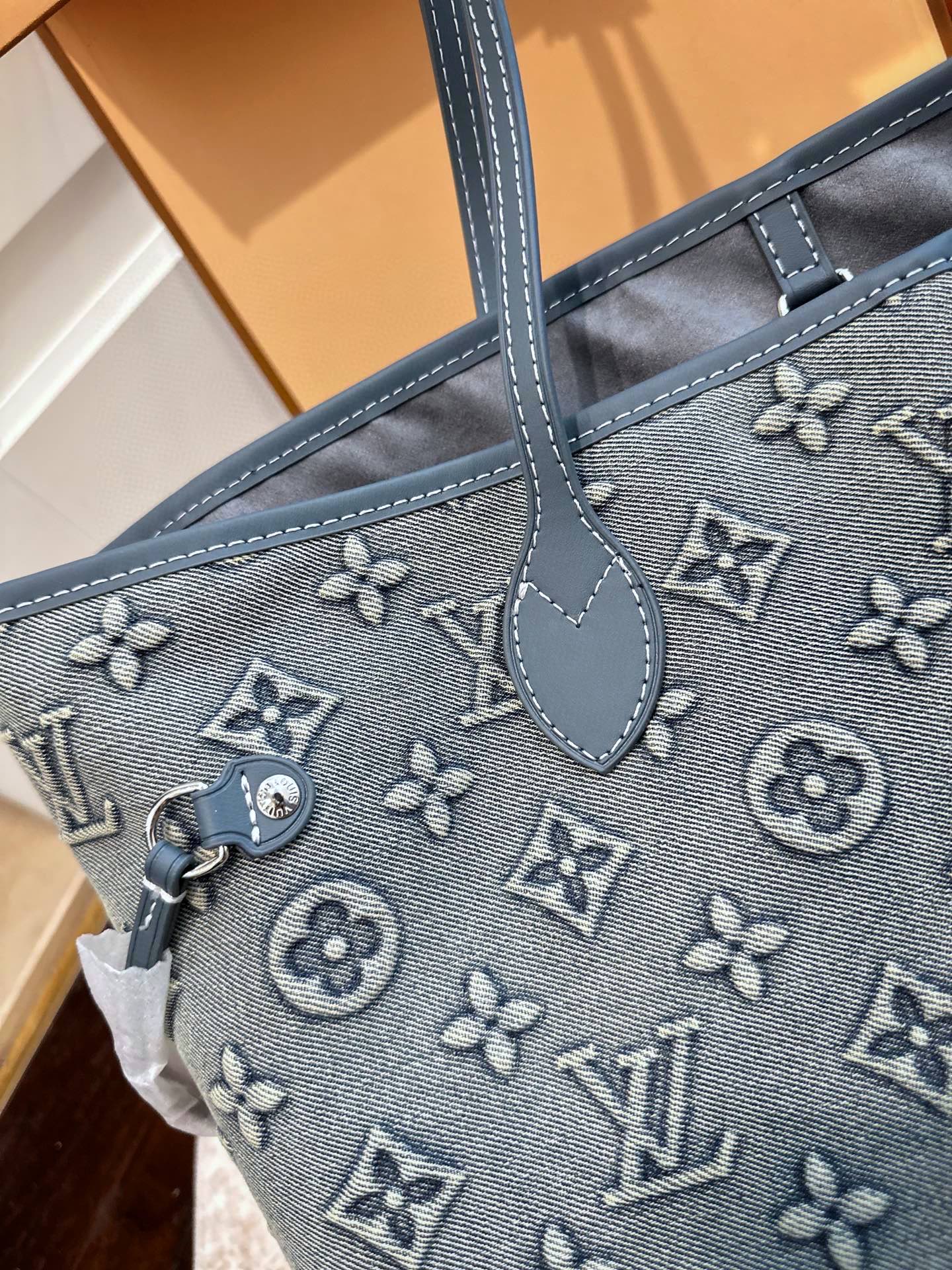 LOU* 25SS denim shopping bag