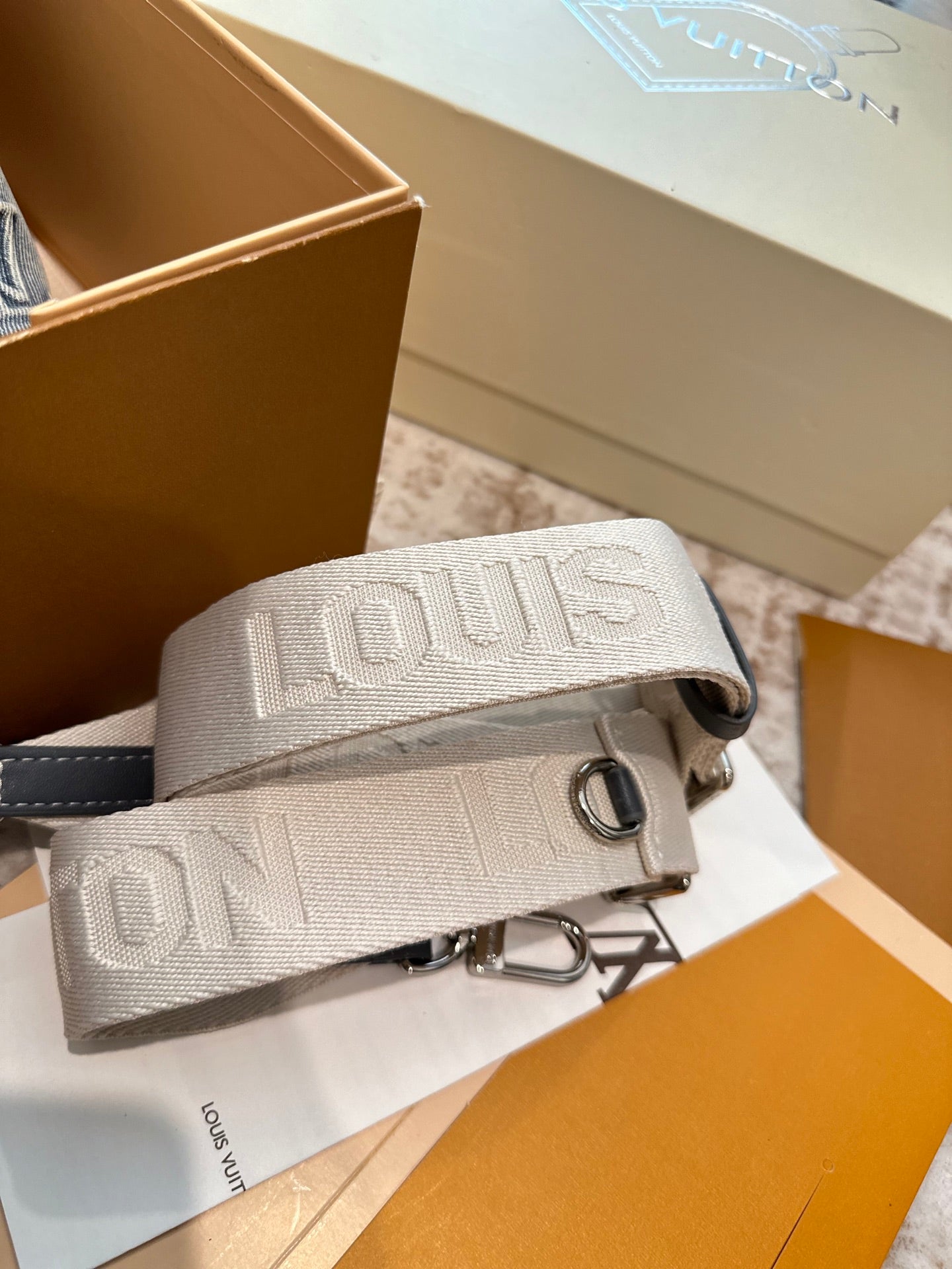 LOU* 25SS denim shopping bag