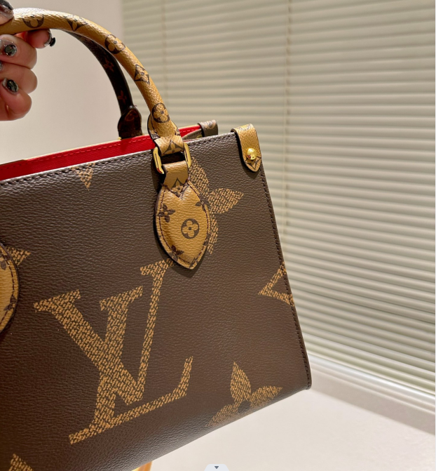 Double-sided old flower bag