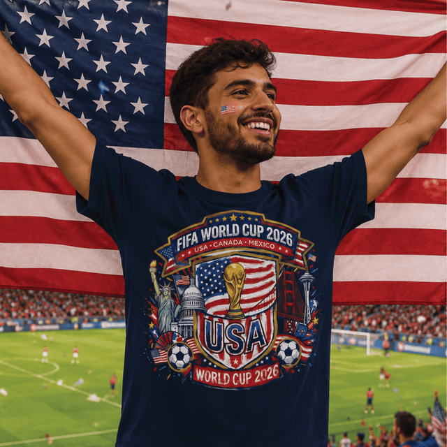 FIFA World Cup 2026 Unisex T-shirt, World Soccer 2026 Shirt