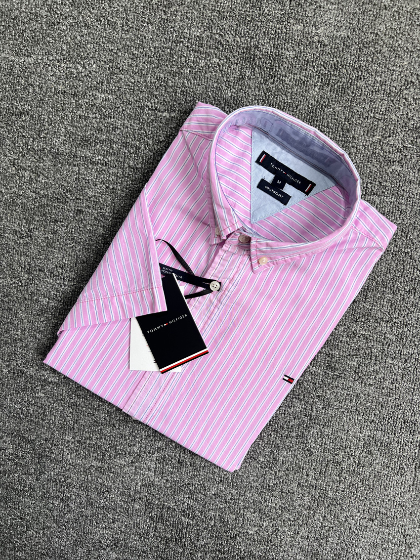 Tommy Hilfiger* Striped Short Sleeve Shirt