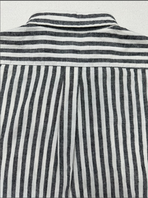 Ralph Laur* (Linen) Striped Long Sleeve Shirt