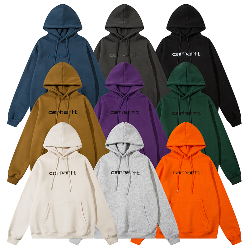 Carhart* Fleece Hoodie(Embroidery)