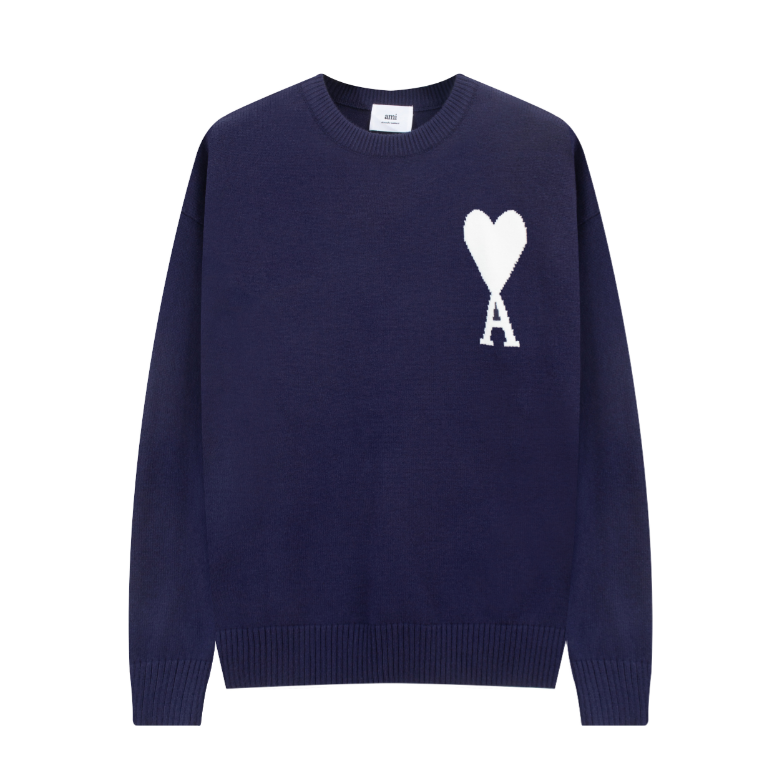 AM* Loose Crew Neck Sweater (20 Colors)