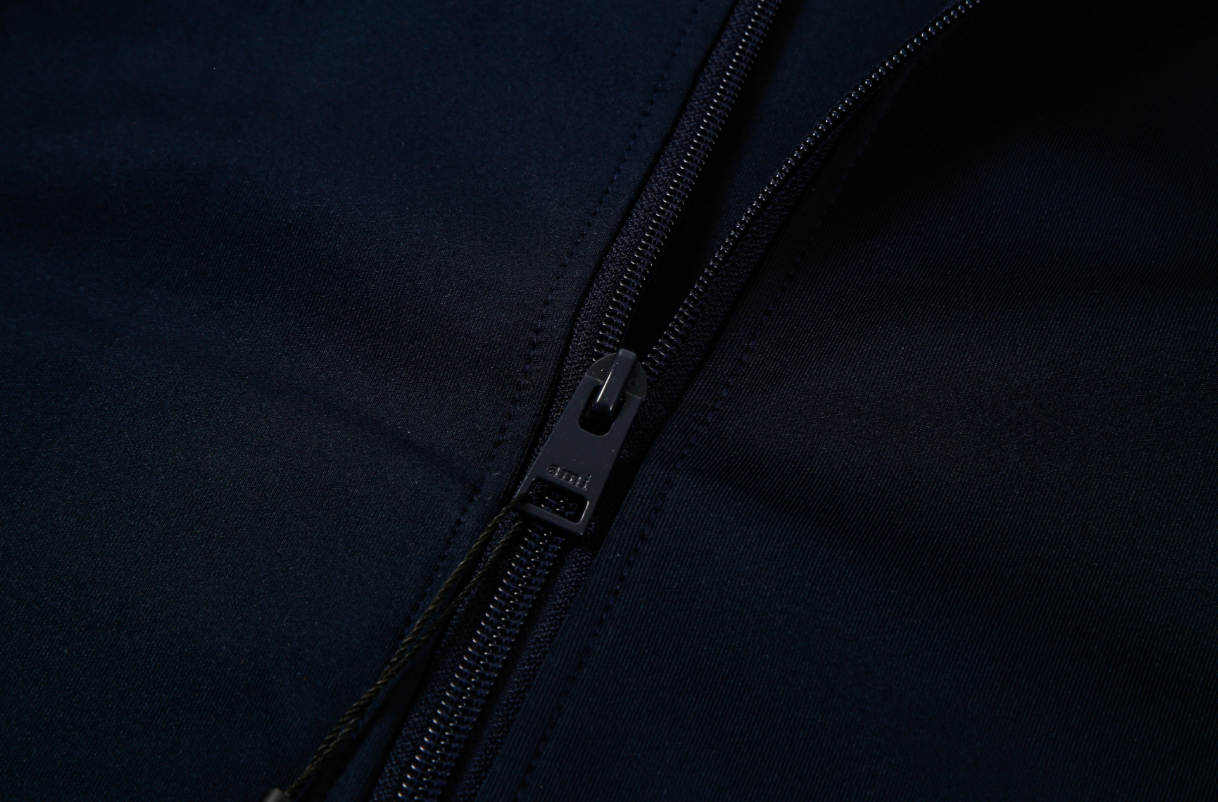 AM* Letter Casual Zipper Sweatshirt/Sweatpants