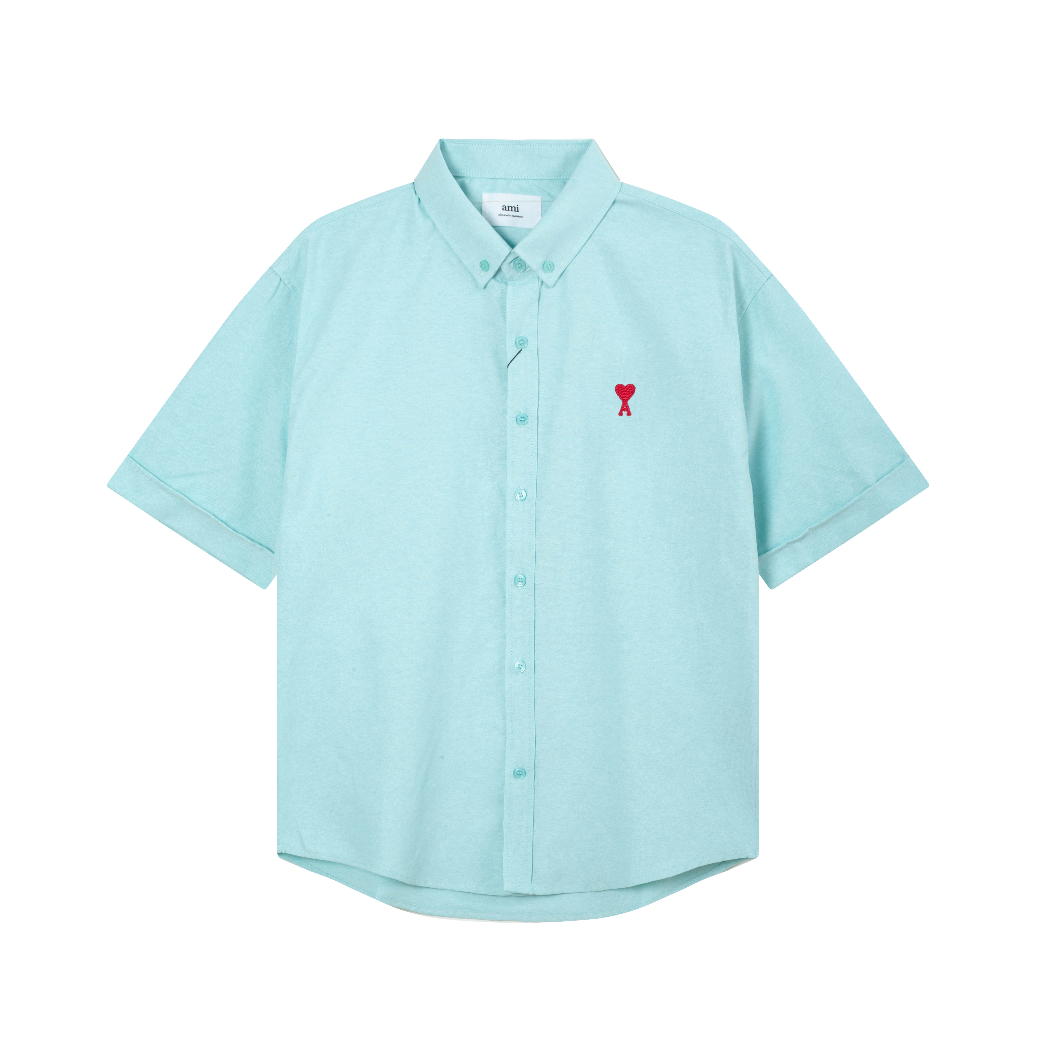 AM* cotton short-sleeved shirt