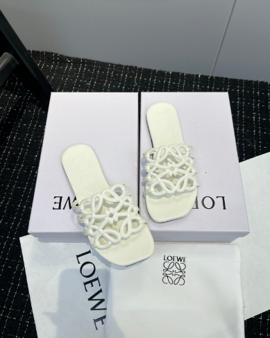 Loe*25 hollow slippers