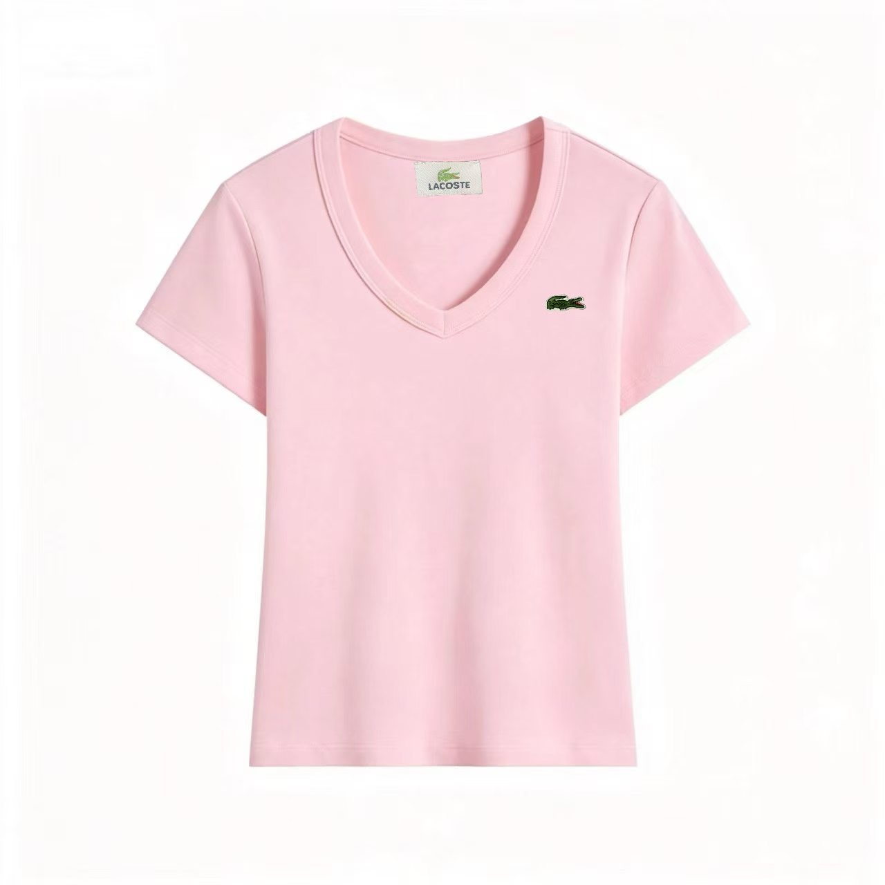 Women's Pure Cotton V-Neck T-Shirt