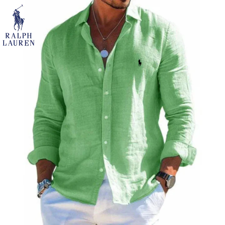 Relaxed Linen Button Shirt | Clearance Sale