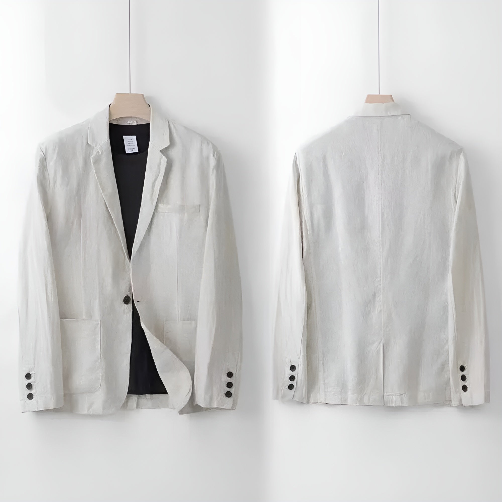 Alberto Conjunto de lino elegante