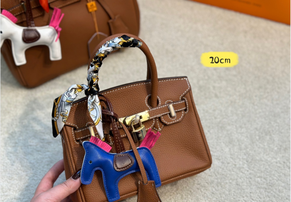 First layer cowhide leather platinum bag