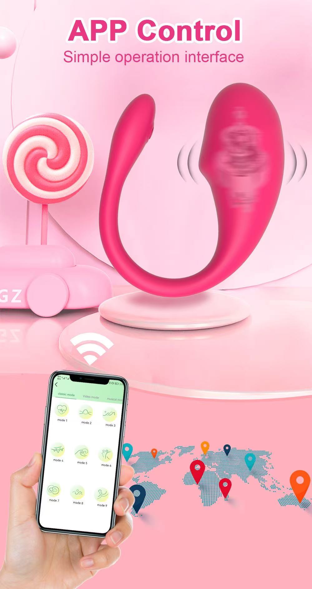 Wireless Vibrating Egg: App-Controlled Clitoral & G-Spot Stimulation. Shop Now!