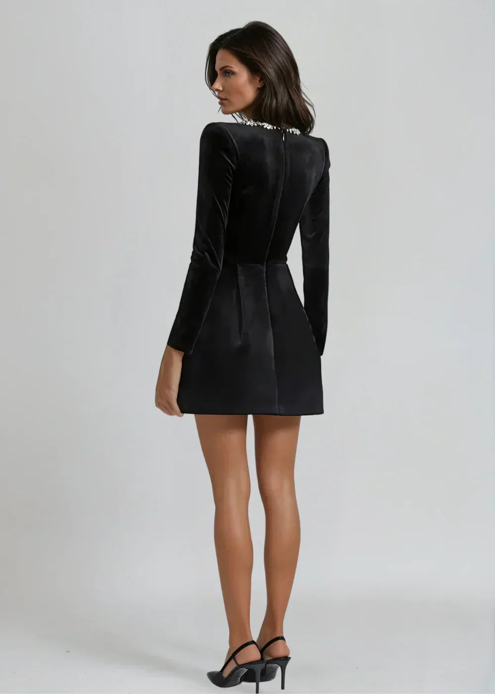 Women's Velvet Mini Vest