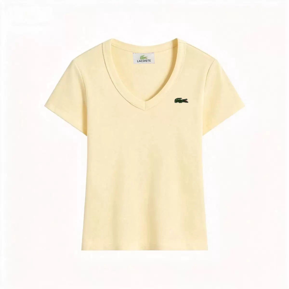 Women's Pure Cotton V-Neck T-Shirt