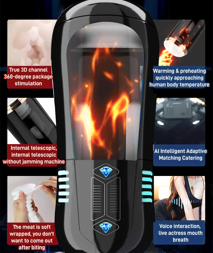 🎁【Discreet Delivery】 Fully automatic, hands-free retractable relaxation cup
