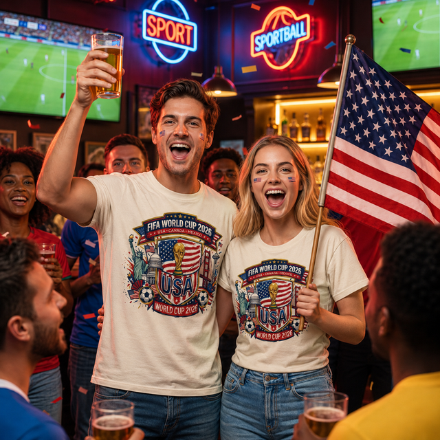 FIFA World Cup 2026 Unisex T-shirt, World Soccer 2026 Shirt