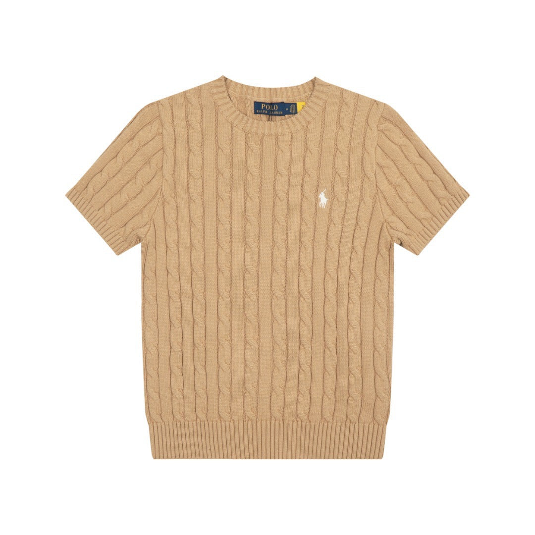 Ralph Laur* wool short-sleeved sweater (12 colors)
