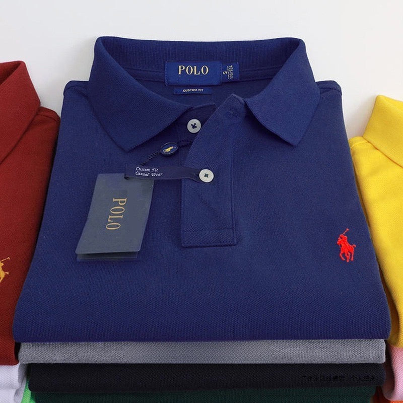 Men's Pure Cotton Polo Shirt