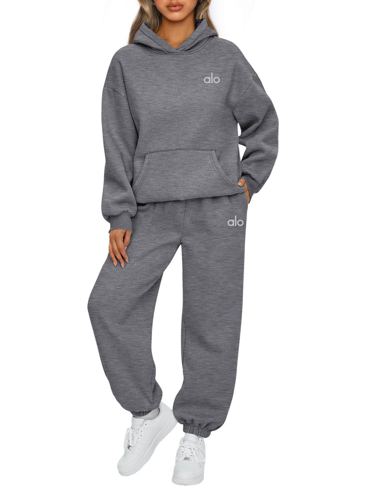 Women's Hooded Sweatshirt Set