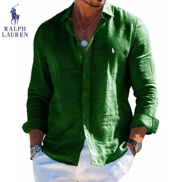 Relaxed Linen Button Shirt | Clearance Sale
