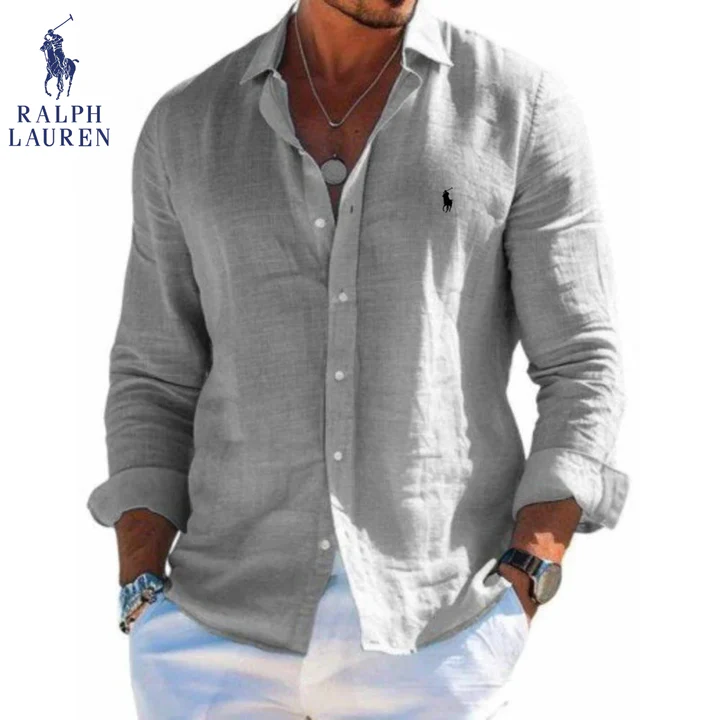 Relaxed Linen Button Shirt | Clearance Sale