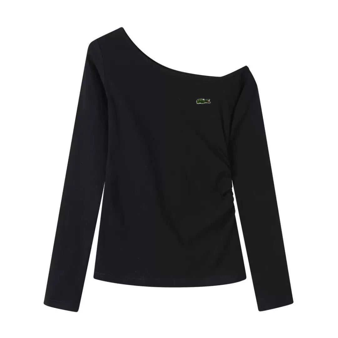 Slim-fit long-sleeve T-shirt