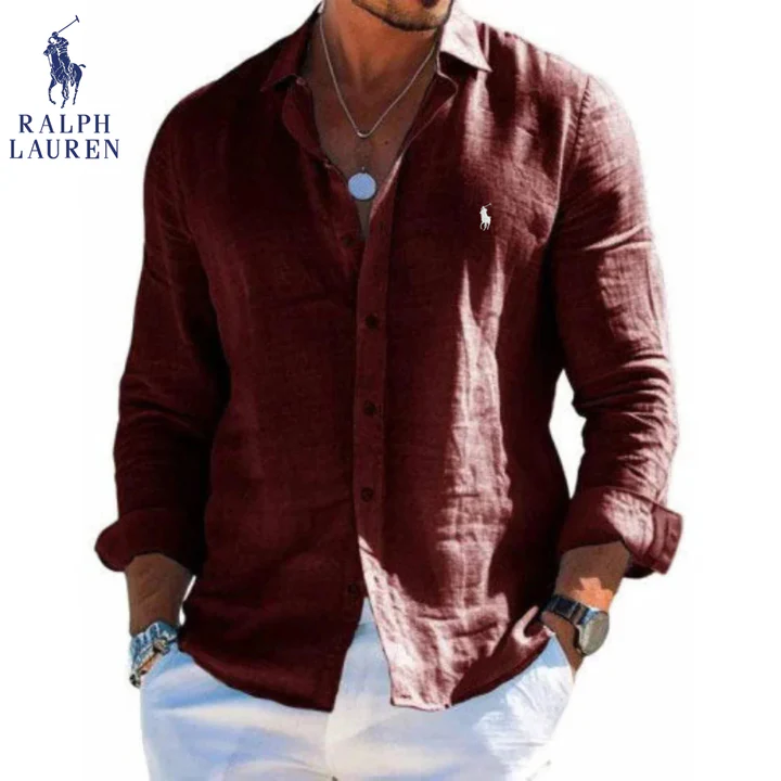 Relaxed Linen Button Shirt | Clearance Sale