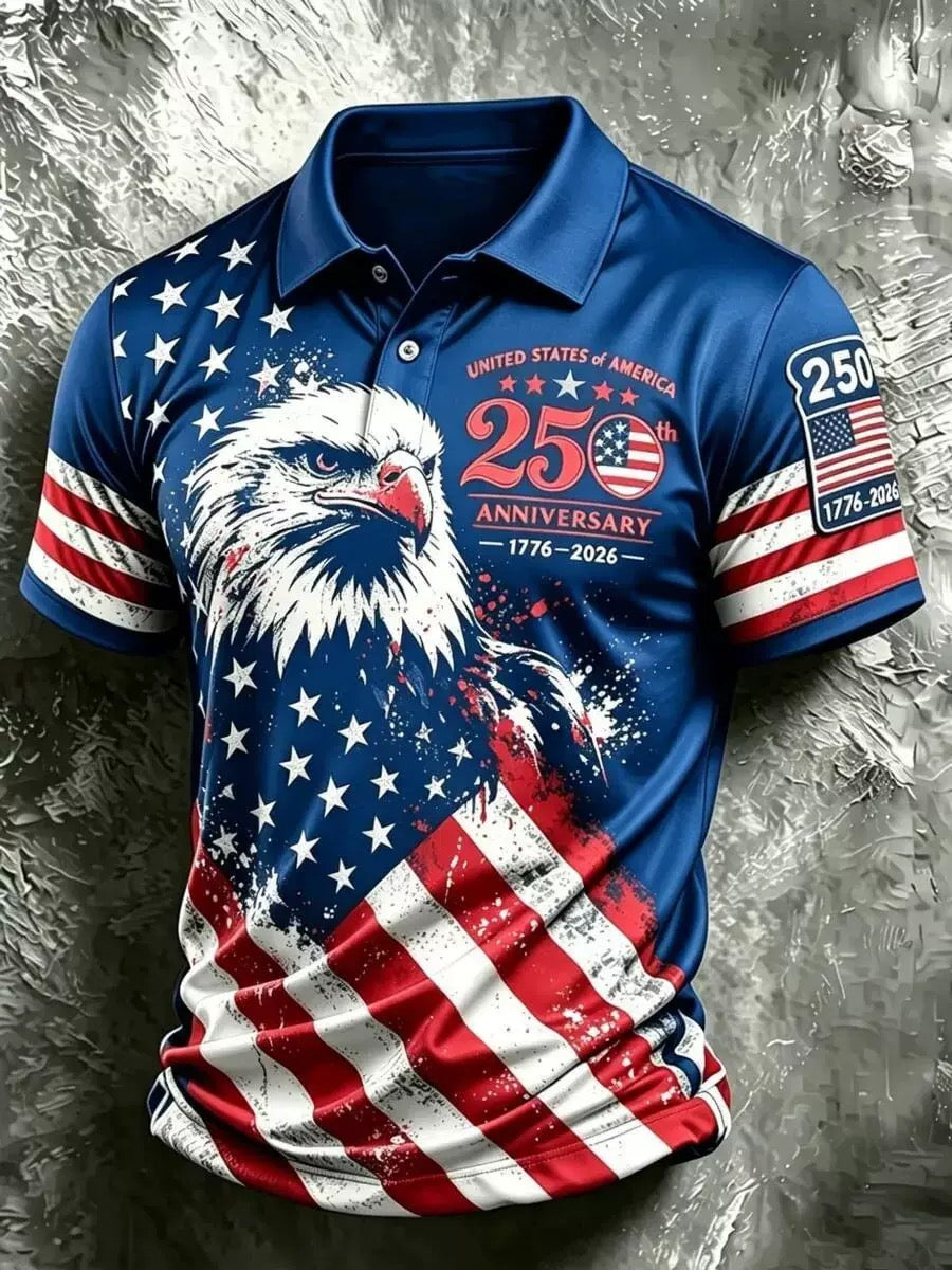 250th Anniversary Print Polo Shirt