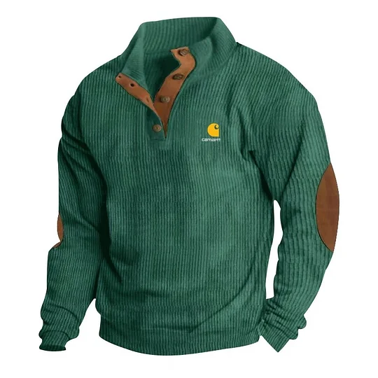 Men's casual corduroy comfortable sweatshirt