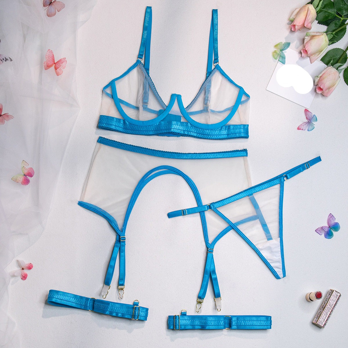 Mesh Patchwork Underwear