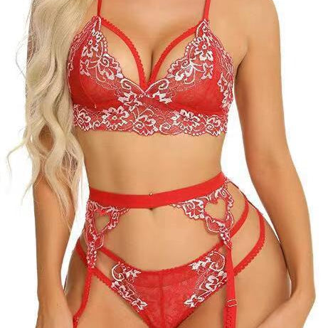 Underwear pajamas three-piece set