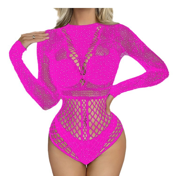 Long Sleeve Hot Diamond Bodysuit