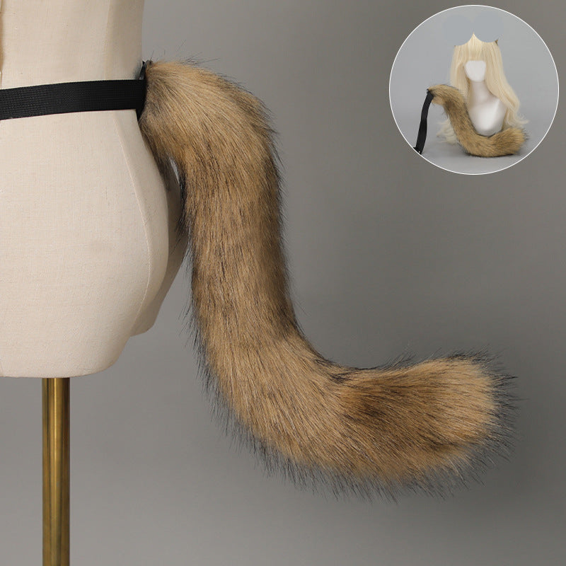 Fluffy Fox Tail Prop