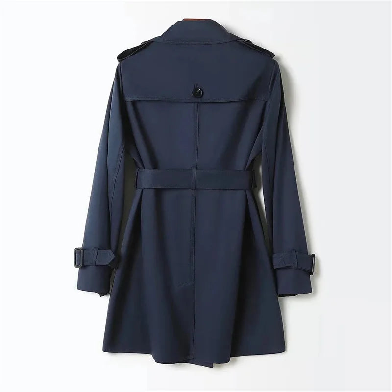 Women's Valencia double-breasted trench coat